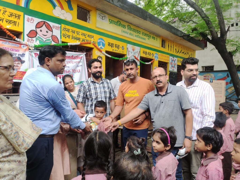 गाज़ियाबाद पेरेंट्स एसोसिएशन की सरकारी स्कूलों के बच्चो के लिए अनोखी पहल।